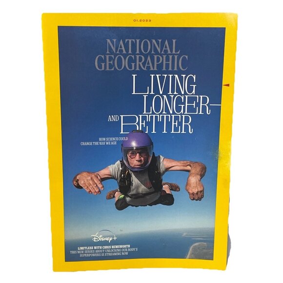 National Geographic January 2023 Living Longer and Better Saving Manatees Skateb - Picture 1 of 11